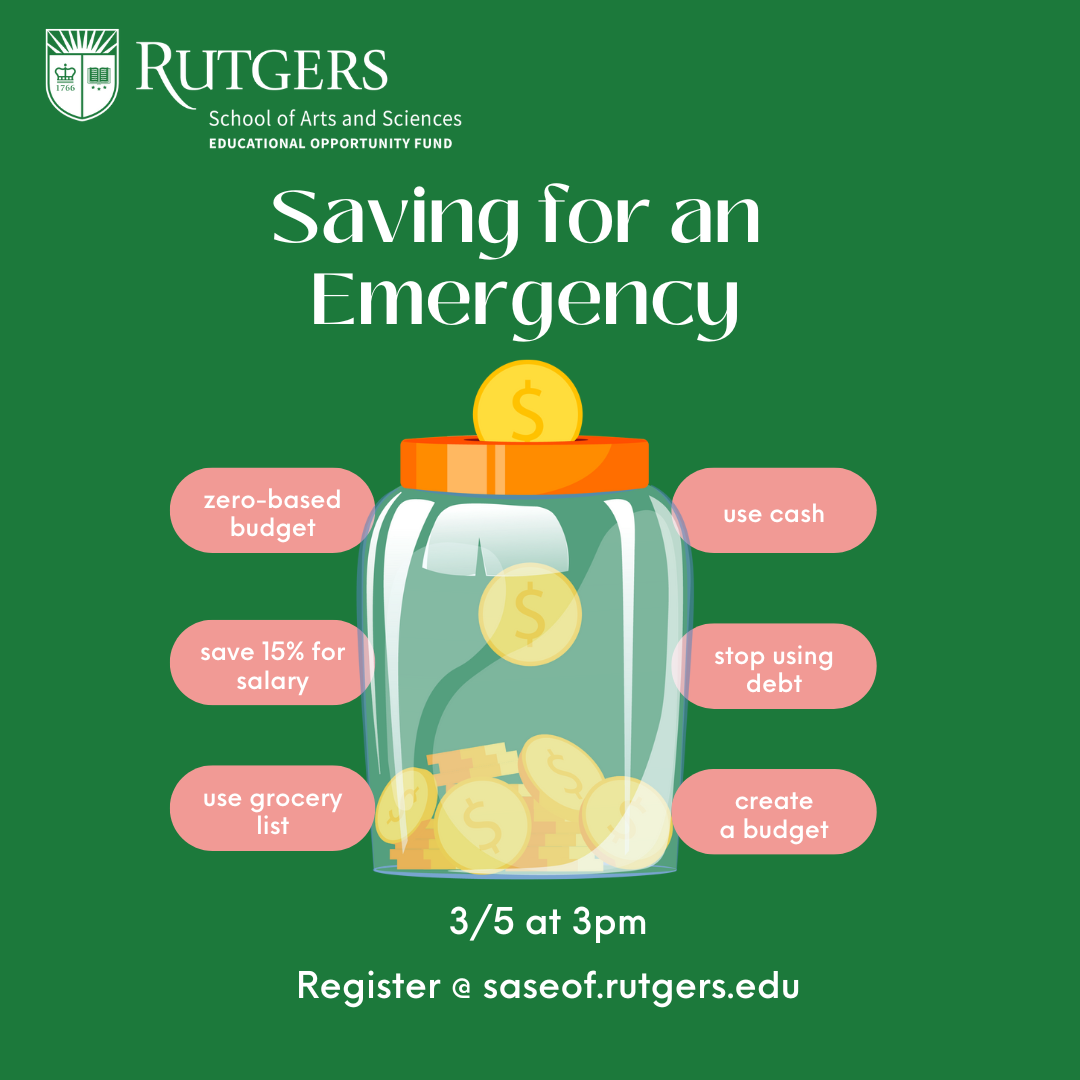 5.Saving for an emergency 35 3pm 