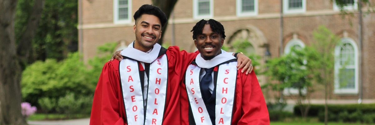 2 graduates